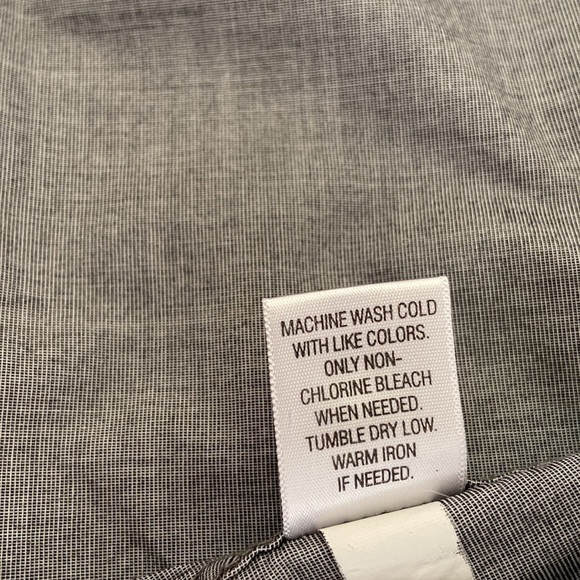 Sonoma Life + Style Men's Light Blue Short Sleeve Button Down Shirt Large - Picture 6 of 10